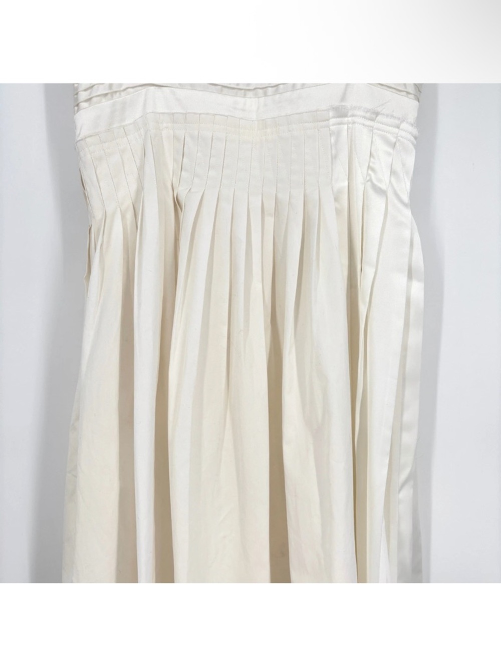 3.1 Phillip Lim Ivory and Cream Mixed-Texture Midi Dress - Picture 9 of 16